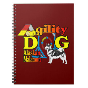 Cuaderno Alaskan Malamute Agility
