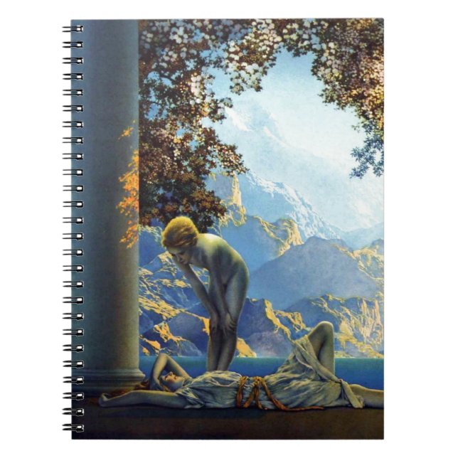Cuaderno Alba de Maxfield Parrish (Frente)