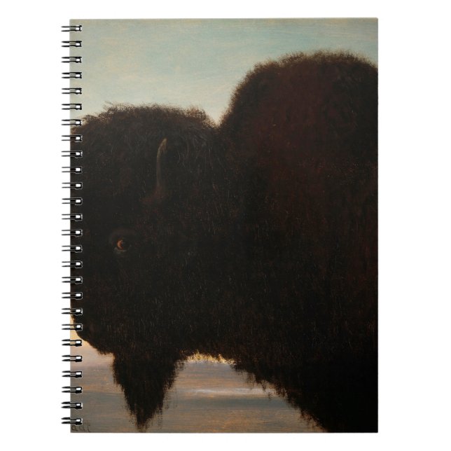 Cuaderno Albert Bierstadt Buffalo Head (Frente)