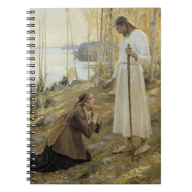 Cuaderno Albert Edelfelt - Cristo y María Magdalena (Frente)
