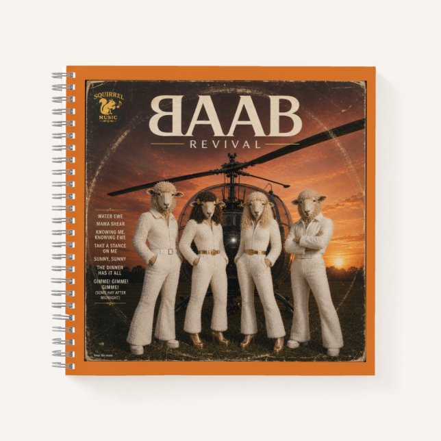 Cuaderno Álbum BAAB: una parodia (Anverso)