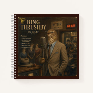 Cuaderno Álbum de Bing Thrushby: una parodia