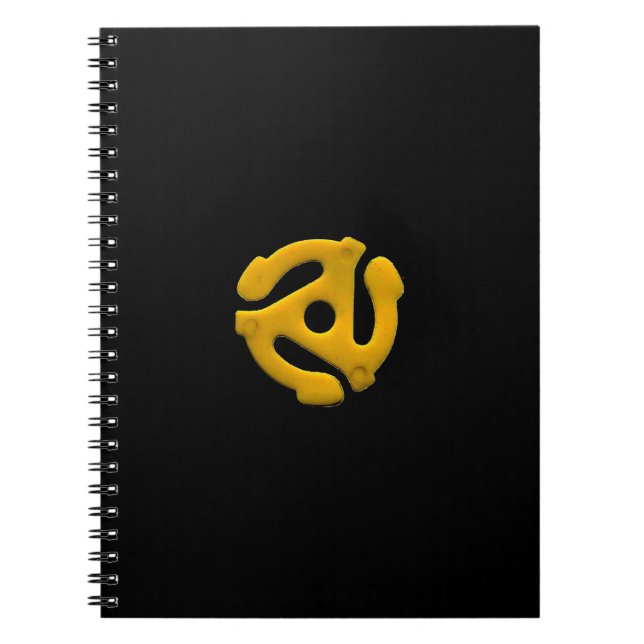 Cuaderno Álbum de disco de vinilo 45 (Frente)