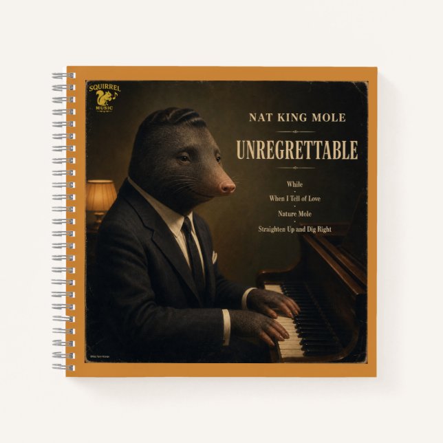 Cuaderno Álbum de Nat King Mole: una parodia (Anverso)