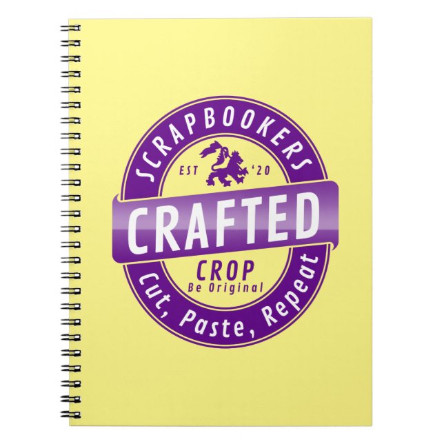 Cuaderno Álbum de Recortes Cropper (Frente)