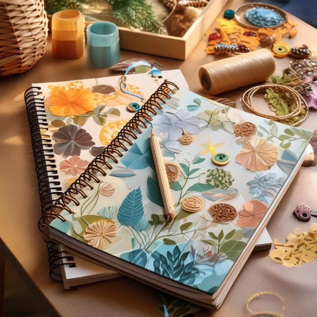 Cuaderno Álbum de recortes en blanco (Subido por el creador)