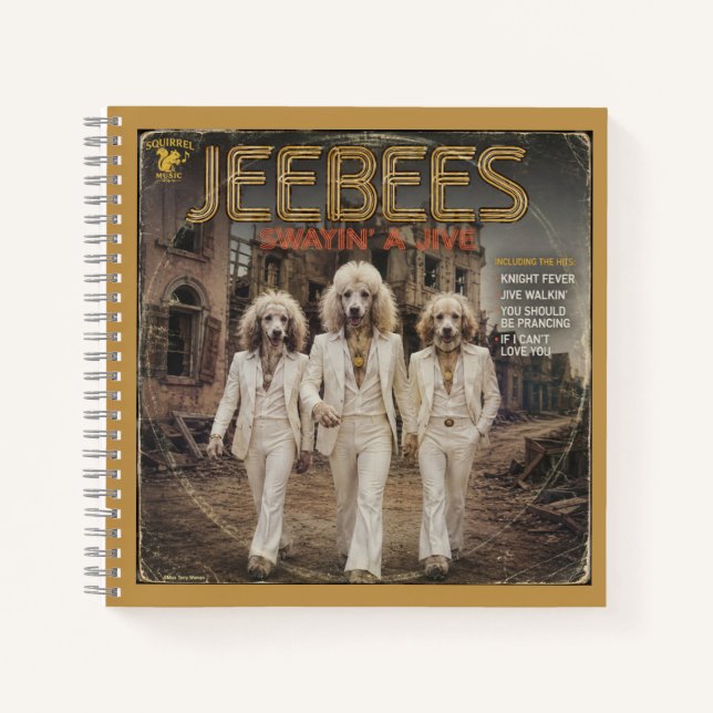 Cuaderno Álbum Jeebees: una parodia (Anverso)