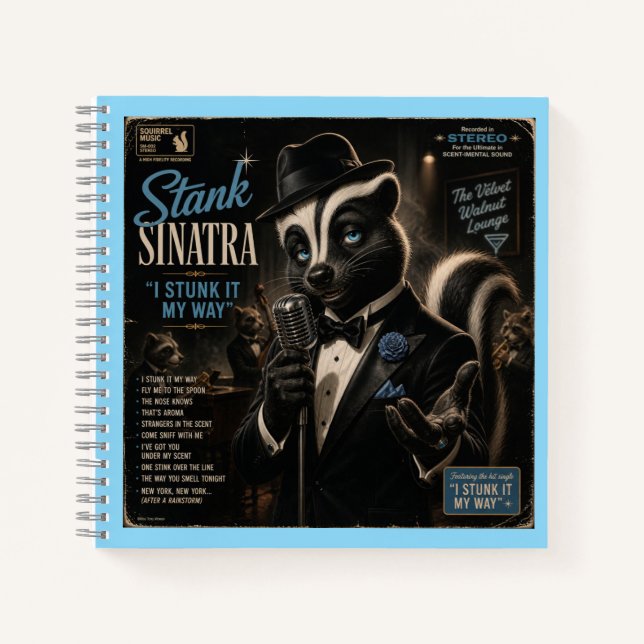 Cuaderno Álbum Stank Sinatra: una Parodia (Anverso)