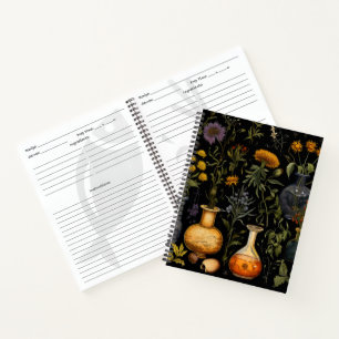 Cuaderno Alchemy Fantasy Flowers