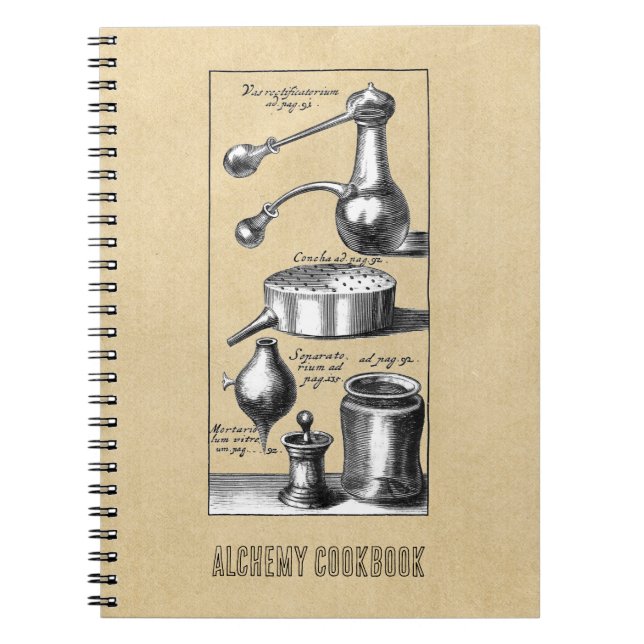 Cuaderno Alchemy Lab Cookbook Journal (Frente)