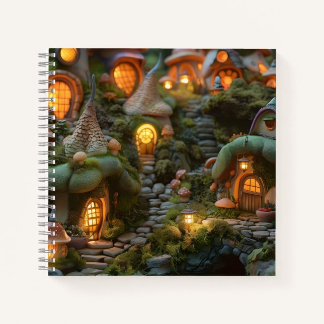 Cuaderno Aldea de Gnome (Anverso)
