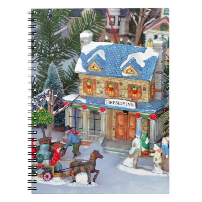 Cuaderno Aldea de navidades en miniatura (Frente)