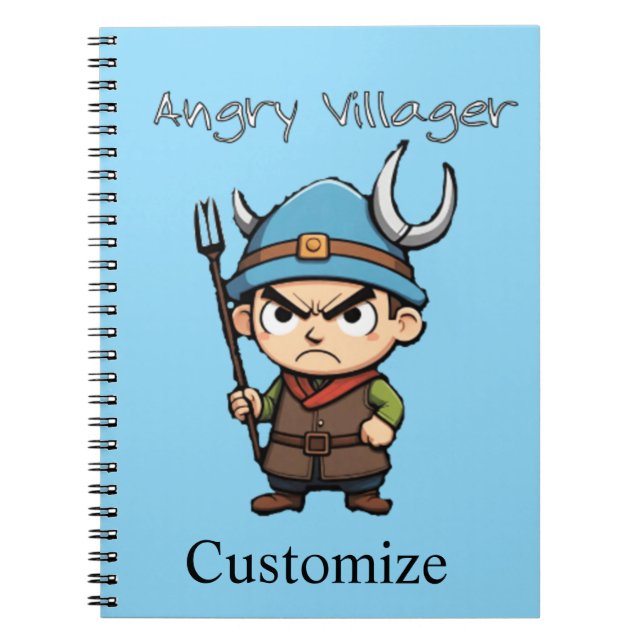 Cuaderno Aldeano Enojado Horca Thunder_Cove (Frente)