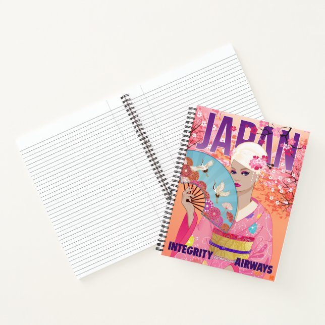 Cuaderno Alegre en Japón (Interior)