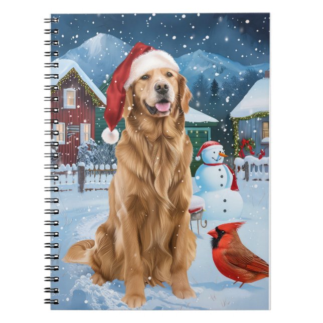 Cuaderno Alegría de los Navidades de Wonderland (Frente)