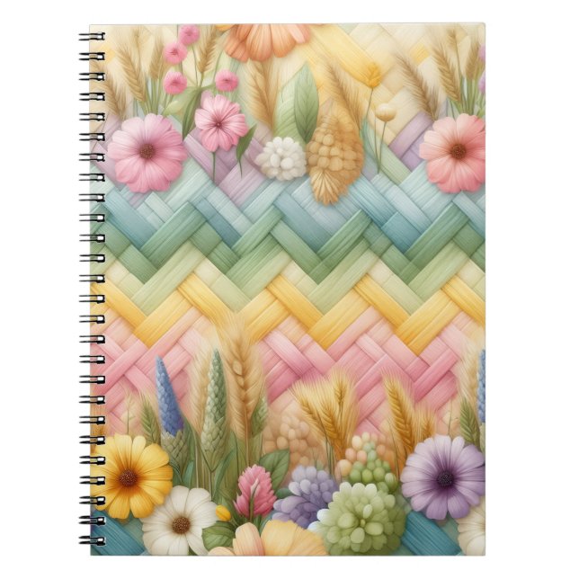 Cuaderno Alegría de Pascua de primavera (Frente)