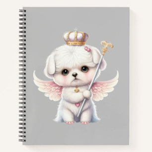 Cuaderno Alegría furiosa: Salto de ángel regalo de cachorro