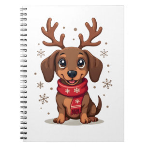 Cuaderno Alegria Invernal Dachshund