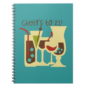Cuaderno Alegrías al cumpleaños 21