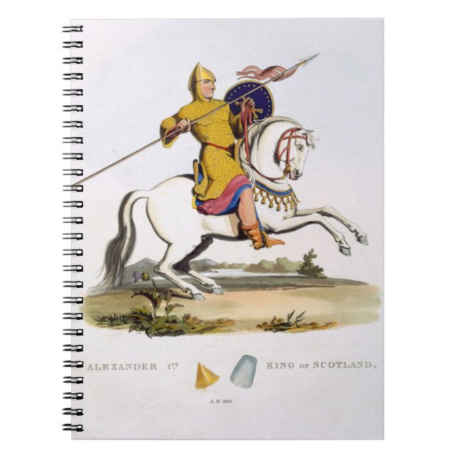 Cuaderno Alejandro I, rey de Escocia (c.1080-1124), 1107, (Frente)