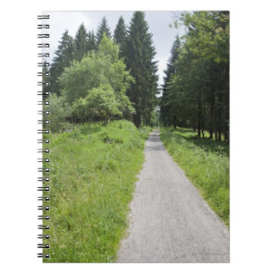 Cuaderno Alemania, Thuringia, trayectoria en bosque