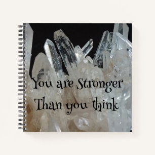 Cuaderno Alentar la fuerza Inspiradora Quartz
