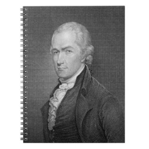Cuaderno Alexander Hamilton (1757-1804) grabado por Juan
