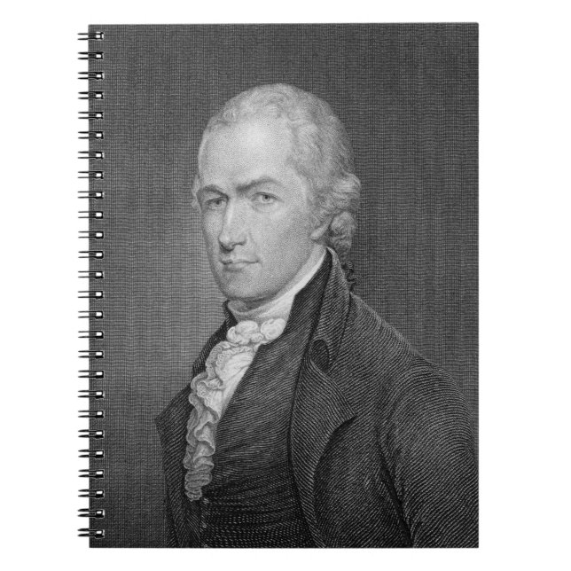 Cuaderno Alexander Hamilton (1757-1804) grabado por Juan (Frente)