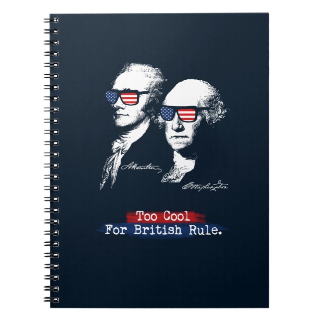 Cuaderno Alexander Hamilton George Washington también Guay (Frente)