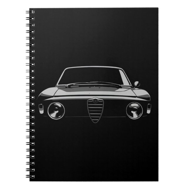 Cuaderno Alfa Romeo Giulia Sprint GTA (Frente)