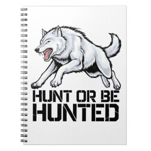 Cuaderno Alfa Wolf: Cazar o ser cazado