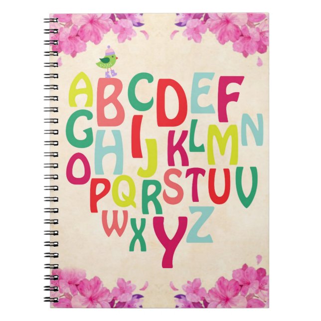 Cuaderno alfabético (Frente)