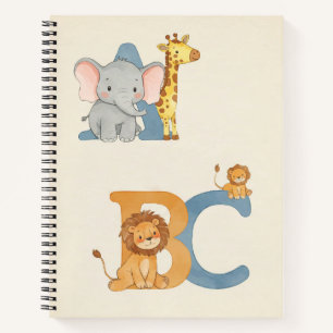 Cuaderno Alfabeto animal