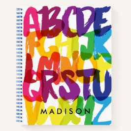 Cuaderno Alfabeto Arcoíris Kinder