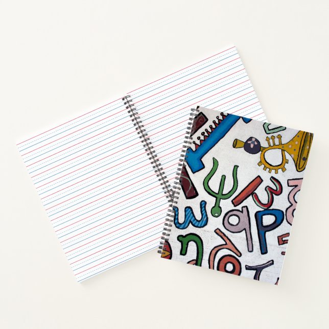 Cuaderno Alfabeto colorido (Interior)