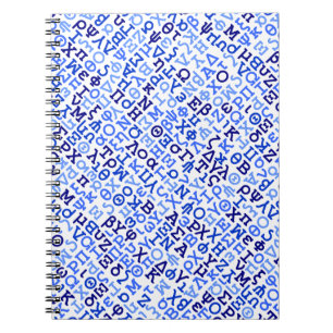 Cuaderno Alfabeto griego
