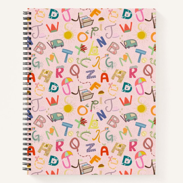Cuaderno Alfabetos  (Anverso)