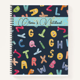 Cuaderno Alfabetos monstruales