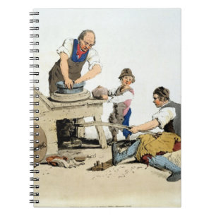 Cuaderno Alfareros, del "traje de Gran Bretaña", publishe