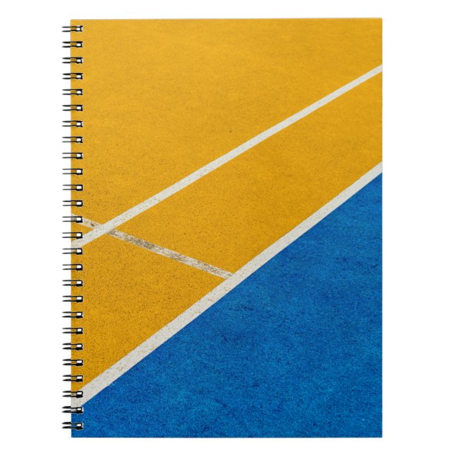 Cuaderno Alfombra de área amarilla (Frente)