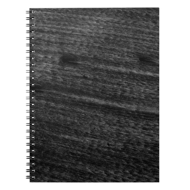 Cuaderno Alfombra de área blanca y negra (Frente)