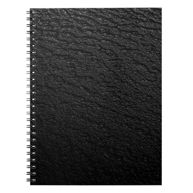 Cuaderno Alfombra de área negra y gris (Frente)