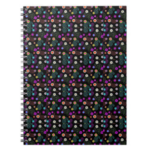 Cuaderno alfombra de escritorio con elegancia floral-diseño