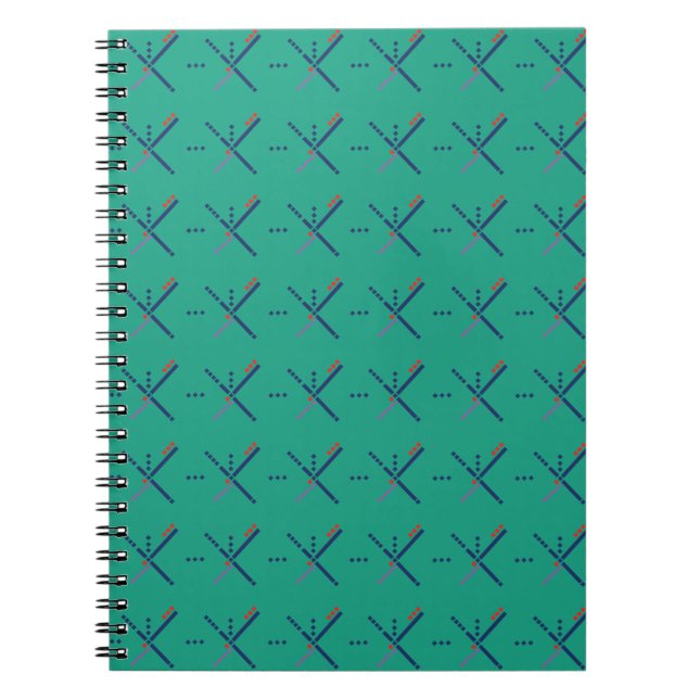 Cuaderno Alfombra del aeropuerto de Portland del modelo (Frente)