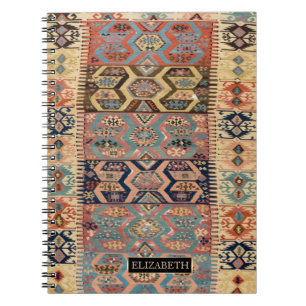 Cuaderno Alfombra Oriental Persa Turca Kilim Marco