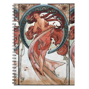 Cuaderno Alfons Mucha 1898 Danza