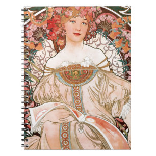 Cuaderno Alfonso Mucha: Ensueño (Rêverie)