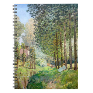 Cuaderno Alfred Sisley - Descanso a lo largo del arroyo