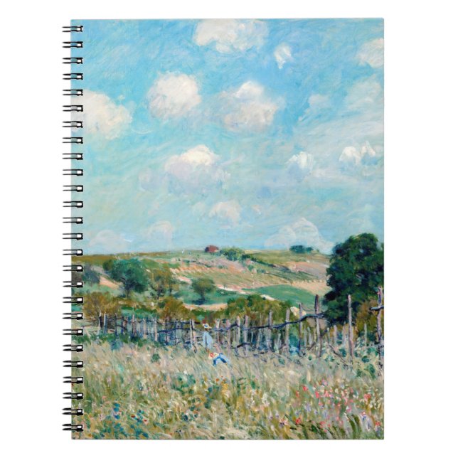 Cuaderno Alfred Sisley - The Meadow (Frente)