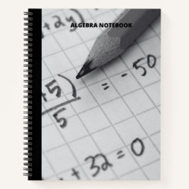 CUADERNO ALGEBRA NOTES NOTEBOOK